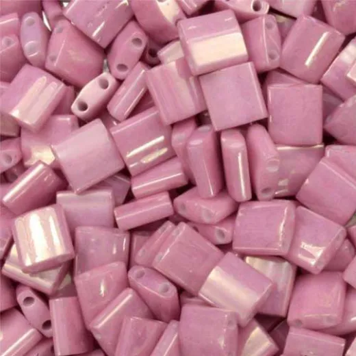 Bulk Bag Tila Beads Opaque Antique Rose Luster 50g - 0599 Bulk Bag Tila Beads Opaque Antique Rose Luster 50g - 0599