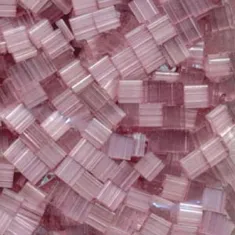 Silk Pale Dusty Rose colour 2597 Miyuki TILA Beads, 5.2g