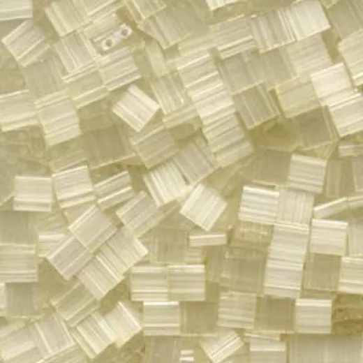 Silk Pale Light Yellow, colour 2591 Miyuki TILA Beads, 5.2g approx. Silk Pale Light Yellow, colour 2591 Miyuki TILA Beads, 5.2g approx.