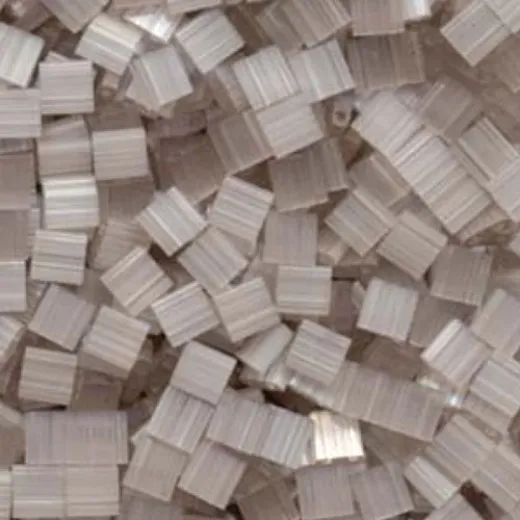 A bulk bag of approximately 50g Silk Pale Light Lilac Miyuki TILA Beads, Colour 2553 A bulk bag of approximately 50g Silk Pale Light Lilac Miyuki TILA Beads, Colour 2553