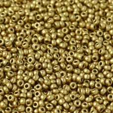 Aztec Gold Miyuki 8/0 Beads Colour 4588, 10gms approx.