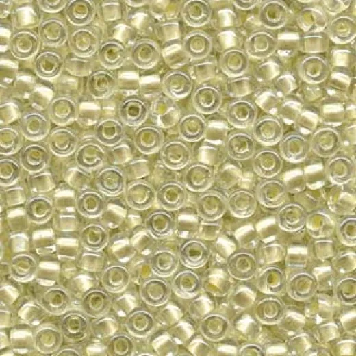 Pearlized Cream inside dyed Miyuki 6/0 Seed Beads, 20g approx. approx. colour 4603 Pearlized Cream inside dyed Miyuki 6/0 Seed Beads, 20g approx. approx. colour 4603
