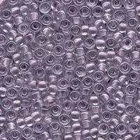 Pearlized Purple inside dyed Miyuki 6/0 Seed Beads, 20g approx. approx. colour 4612