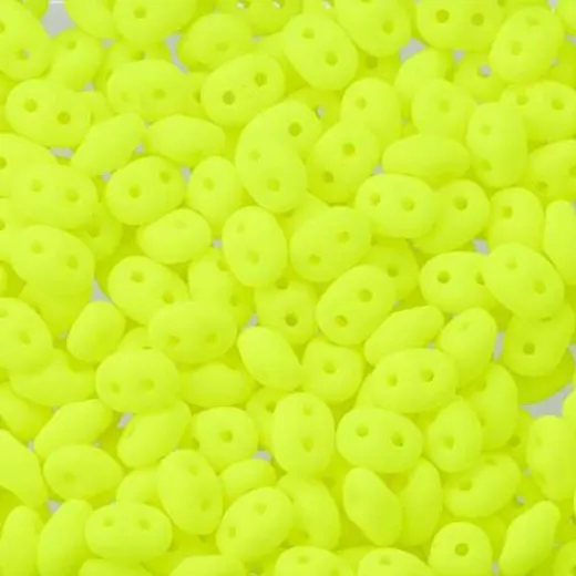 Neon Yellow Superduo, Approx 10 Grams Neon Yellow Superduo, Approx 10 Grams