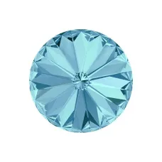 5mm Light Sapphire Foiled Rivolis, pack of 10 pcs 5mm Light Sapphire Foiled Rivolis, pack of 10 pcs
