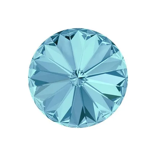5mm Light Sapphire Foiled Rivolis, pack of 10 pcs 5mm Light Sapphire Foiled Rivolis, pack of 10 pcs