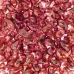 Left Crystal/Lazura Red Luster 2 Hole Zoliduo Bead, pack of 20pcs Left Crystal/Lazura Red Luster 2 Hole Zoliduo Bead, pack of 20pcs