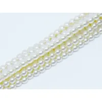 Dark  Cream 3mm Glass Pearls, Pack of 150