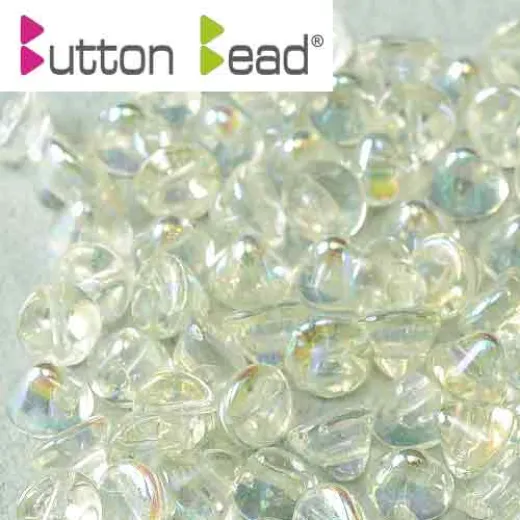 Green Rainbow 4mm Button beads, Pack of 50 Green Rainbow 4mm Button beads, Pack of 50