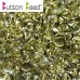 Amber Crystal 4mm Button beads - pack of 50 Amber Crystal 4mm Button beads - pack of 50