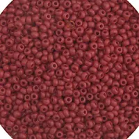 Opaque Medium Red, Size 10/0, 22g