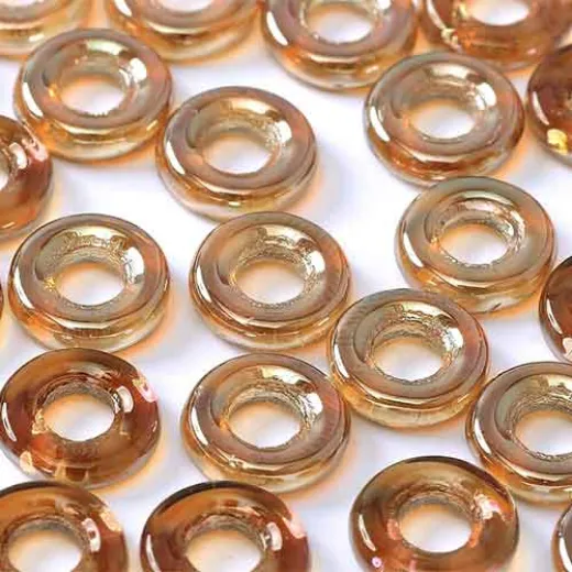 Crystal Venus 9mm Glass Rings, 10 pieces Crystal Venus 9mm Glass Rings, 10 pieces