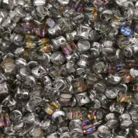 Pellet Beads Crystal Volcano  4x6mm 50 pieces