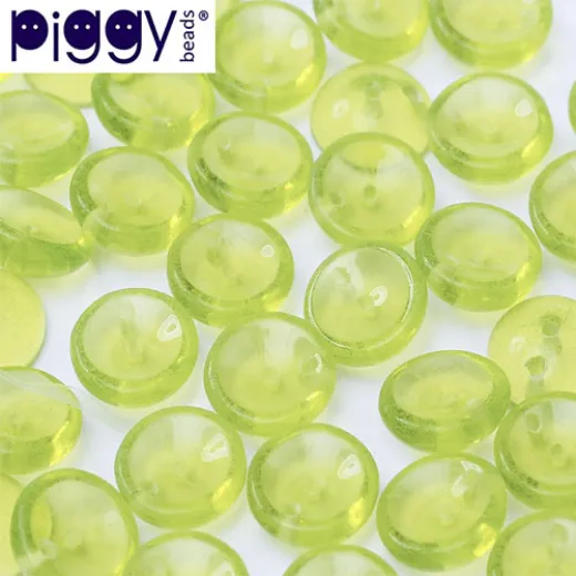 Peridot Piggy Beads 3 x 8mm - Pack of 30 Peridot Piggy Beads 3 x 8mm - Pack of 30