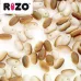 Chalk Celsian Matted Rizo Beads, Approx 20g Chalk Celsian Matted Rizo Beads, Approx 20g