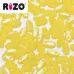 Lime AB Matted Rizo Beads approx. 20gm Lime AB Matted Rizo Beads approx. 20gm