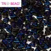 Tri-bead 4 mm Amethyst Azuro - 3g approx. Tri-bead 4 mm Amethyst Azuro - 3g approx.