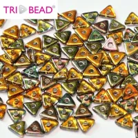 Bulk Bag Tri-bead 4mm Magic Copper, 50gm