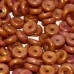 Chalk White Gold Luster 6mm Wheel Beads Approx 5gm Chalk White Gold Luster 6mm Wheel Beads Approx 5gm