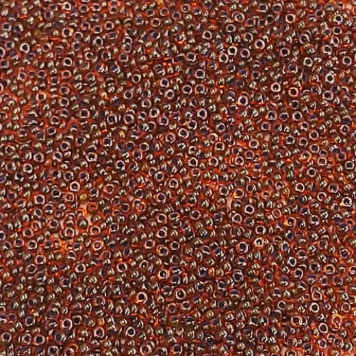 *Special Offer* Blue Lined Topaz Czech Seed Beads, Size 11/0, 50g *Special Offer* Blue Lined Topaz Czech Seed Beads, Size 11/0, 50g