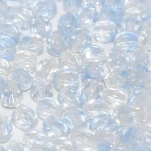 Baby Blue Opal 4mm Firepolished beads, 100pcs approx. Baby Blue Opal 4mm Firepolished beads, 100pcs approx.