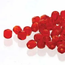 2mm Siam 2mm Fire polished Beads 150pcs