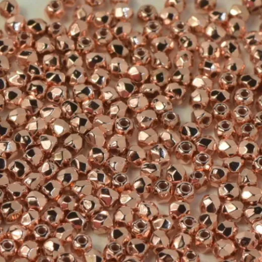 2mm Crystal Copper Plated Fire polished Beads 75pcs 2mm Crystal Copper Plated Fire polished Beads 75pcs