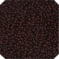 Opaque Dark Brown, Size 10/0, 22g