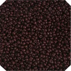 Opaque Dark Brown, Size 10/0, 22g