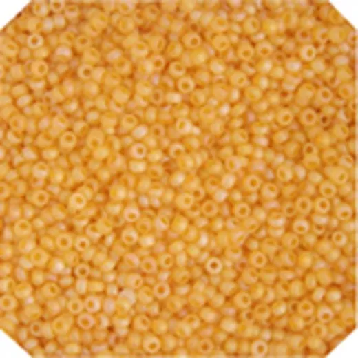 Transparent Gold Yellow Matte AB, Size 10/0, 22g Transparent Gold Yellow Matte AB, Size 10/0, 22g