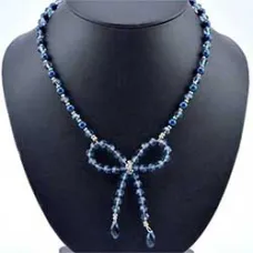 Bow Necklace, A Free Pattern From Beadalon