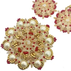 Pinkhots' Crescent Mandalas
