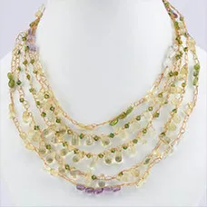 Wire Crocheted Necklace, A Free Pattern by Sandra Lupo for Beadalon