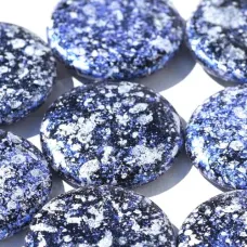 Jet 45706 18mm diameter, low height (3mm) cabochon