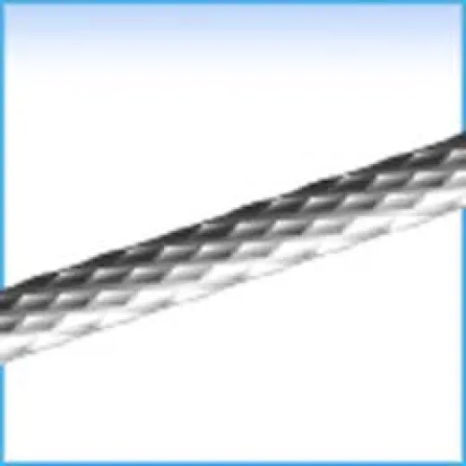 16 Gauge Weave Pattern German Style Wire, 1M, Silver Plated 16 Gauge Weave Pattern German Style Wire, 1M, Silver Plated