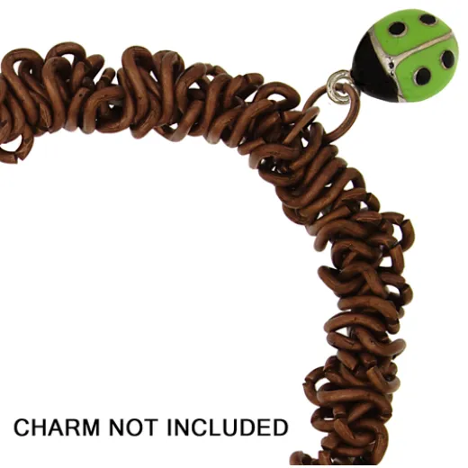 Elasticated Chain Link Bracelet 18cm Copper w/Jump Ring Elasticated Chain Link Bracelet 18cm Copper w/Jump Ring