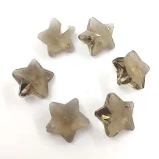 12mm Crystal Black Diamond Star