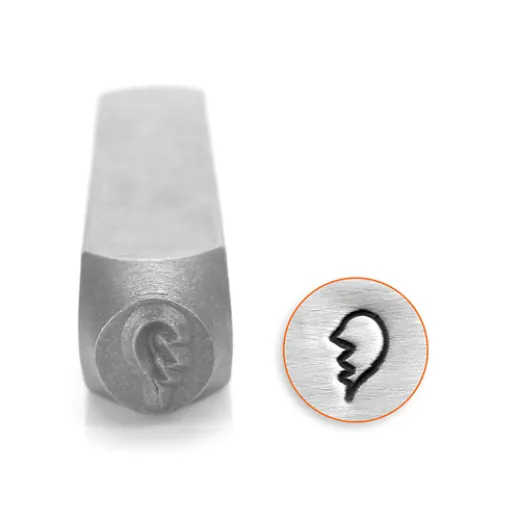 ImpressArt Broken Heart Right, 6mm Stamp ImpressArt Broken Heart Right, 6mm Stamp