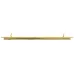 Miyuki Findings End Tube, 60mm With 2 Loops, Gold, Pack of 2 Miyuki Findings End Tube, 60mm With 2 Loops, Gold, Pack of 2