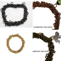 Elasticated Charm Bracelet, set of 4