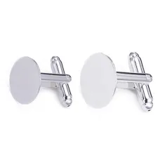 Cufflink Base - glue on. Two pairs