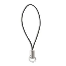 Beadalon 334E-010 Cell Phone Straps, Plain, Black, 6 Pack