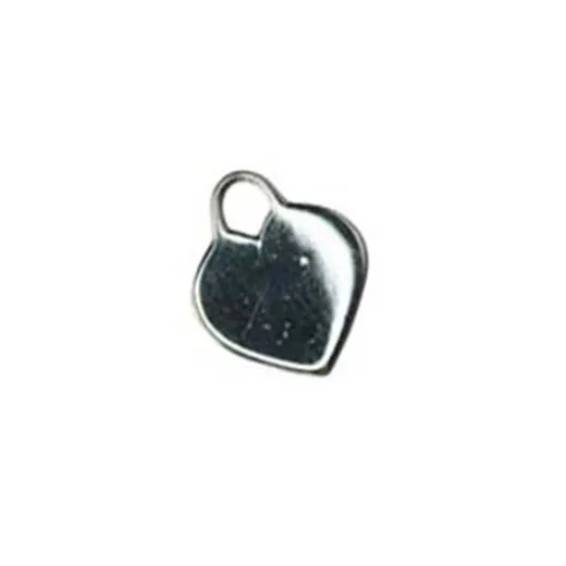 Heart Charms, Silver, 24 Pieces Heart Charms, Silver, 24 Pieces