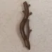 Rustic Sable Brass Branch Connector Link Pendant Drop, Kabela Designs, Vintage Style, 50mm x 13mm, 1 piece Rustic Sable Brass Branch Connector Link Pendant Drop, Kabela Designs, Vintage Style, 50mm x 13mm, 1 piece