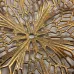 Kabela Filigree Rippled Square, Antique Brass, 50mm Kabela Filigree Rippled Square, Antique Brass, 50mm