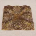 Kabela Filigree Rippled Square, Antique Brass, 50mm Kabela Filigree Rippled Square, Antique Brass, 50mm