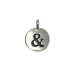Ampersand Tag Charm, 12mm Ampersand Tag Charm, 12mm
