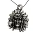 Chief Antique Silver Pendants, Pack of 2 Chief Antique Silver Pendants, Pack of 2