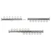 7 Strand Multi Slide Clasp Nickel Colour 7 Strand Multi Slide Clasp Nickel Colour