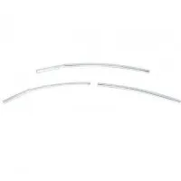Beadalon Crimp / Friction Clasps, Silver, Pack of 6